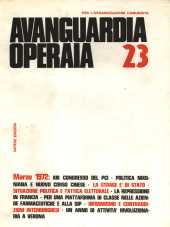 Avanguardia Operaia n.23 - marzo 1972