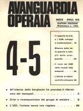 Avanguardia Operaia n.04/5 - marzo/aprile 1970