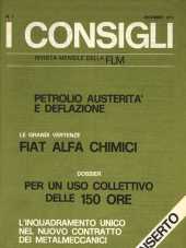 I Consigli n.01 - dicembre 1973 Rivista mensile della FLM