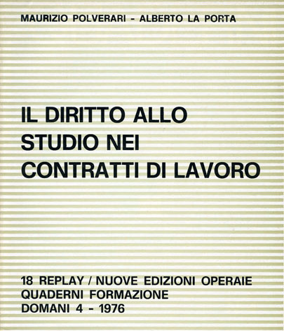 Diritto (Il) allo studio nei contratti di lavoro