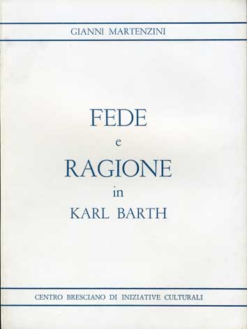Fede e ragione in Karl Barth