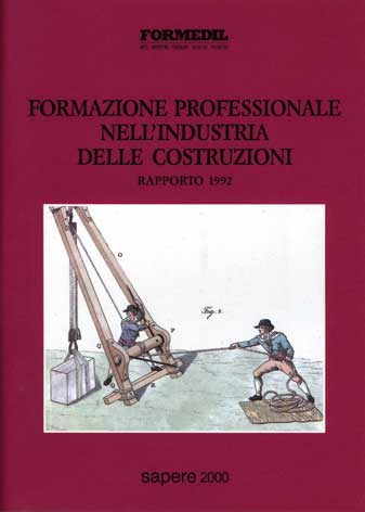 Formazione professionale nell'industria delle costruzioni: rapporto 1992