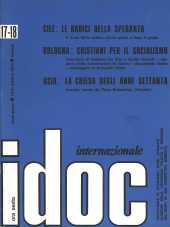 IDOC Internazionale 1973 n.17/18 - anno IV, 15/31 ottobre 
Quindicinale di documenti, studi, attualità, rassegne sulla liberazione politica e religiosa dell'uomo in una prospettiva mondiale