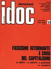 IDOC Internazionale 1975 n.05/6- anno VI, maggio/giugno 
Mensile di documenti e studi sulla liberazione politica e religiosa dell'uomo in una prospettiva internazionale