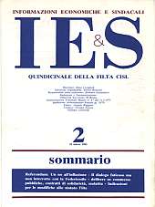 Informazioni Economiche e Sindacali n.02 - 16 marzo 1985