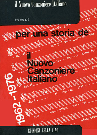 Storia (Per una) de il Nuovo Canzoniere Italiano