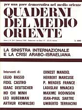 Quaderni del Medio Oriente n.03-4 - anno I, gennaio 1969