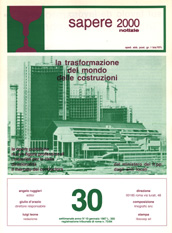 Sapere 2000 Notizie n.30 - anno IV, del 10/1/87