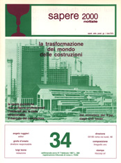 Sapere 2000 Notizie n.34 - anno IV, del 7/2/87
