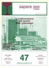 Sapere 2000 Notizie n.47 - anno IV, del 9/5/87