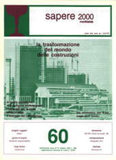 Sapere 2000 Notizie n.60 - anno IV, del 31/10/87